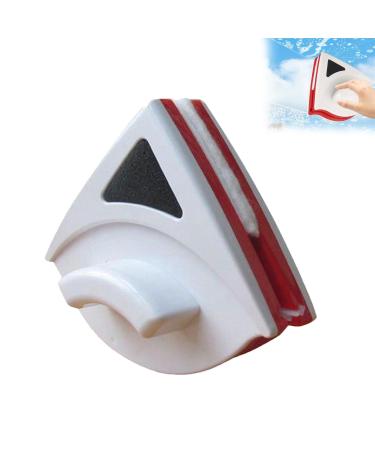 Upgrade Mupgrade Magnetic Window Cleaner Sofenthiss Double Side Magnetic Window Cleaner Magnetic Window Washer Adjustable For High Rise Window Cleaning (Double-layer-22mm Red) Double-layer-22mm Red