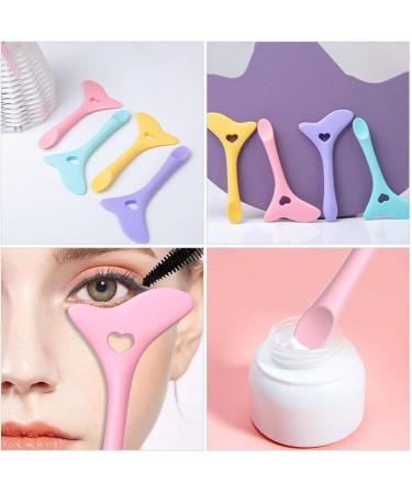 COHEALI Reusable Eyelash Makeup Tool 2Pcs Face Cream Eyeliner Make Up Silicone Eyeliner Aid Tool - Buy Online on GoSupps.com
