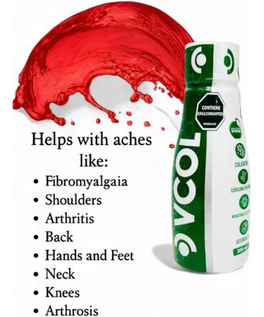 VCOL Red Fruit Liquid Wellness Drink 10.14 fl oz (300 ml) Naturally Flavored Smooth & Easy-to-Take Daily Beverage Non-GMO - Buy Online on GoSupps.com