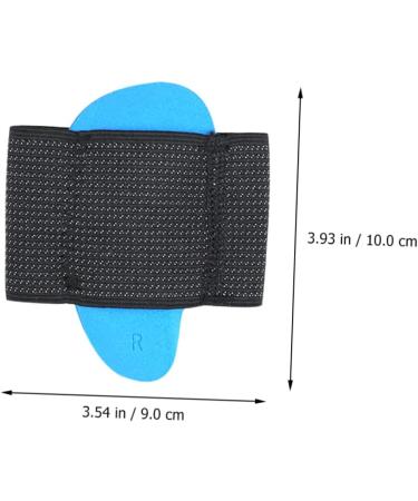 FOMIYES Palm Sole Pad - Foot Protective Cushions & Arch Support Insoles for Ultimate Comfort - Black - Buy Online on GoSupps.com