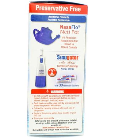 NeilMed Sinus Rinse All Natural Relief Premixed Refill Packets 100 Each (Pack of 3) - Buy Online on GoSupps.com