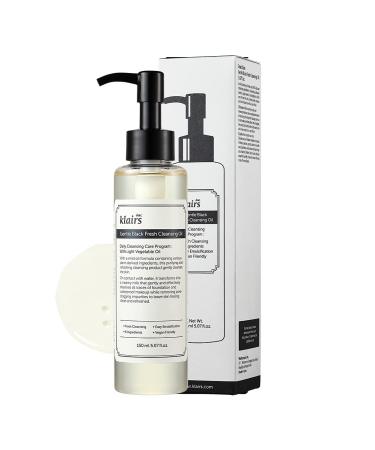 Dear Klairs Gentle Black Fresh Cleansing Oil 5.07 fl oz (150 ml) - Buy Online on GoSupps.com