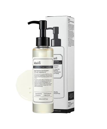 Dear Klairs Gentle Black Fresh Cleansing Oil 5.07 fl oz (150 ml)