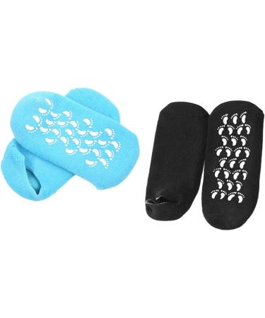 Ipetboom 2 Pairs Gel Socks for Women Overnight Short Socks for Women Moisturizing Sock Calluses Socks Feet Moisturizer Socks Ladies Socks Spa Socks for Dry Feet Nursing Socks Women's Foot - Buy Online on GoSupps.com