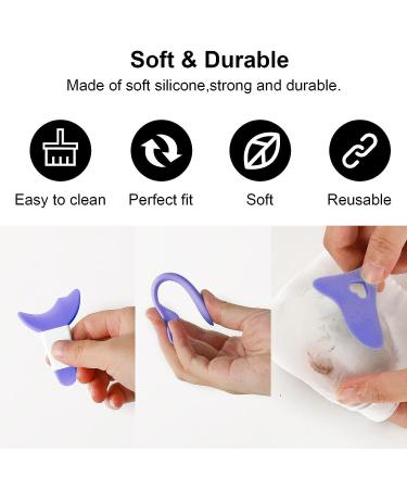 SUMEITANG Eye Makeup Stencils Set - Reusable Aid Tool for Mascara, Eyeshadow, and Eyeliner + Purple Makeup Applicator Guide Tool - Buy Online on GoSupps.com