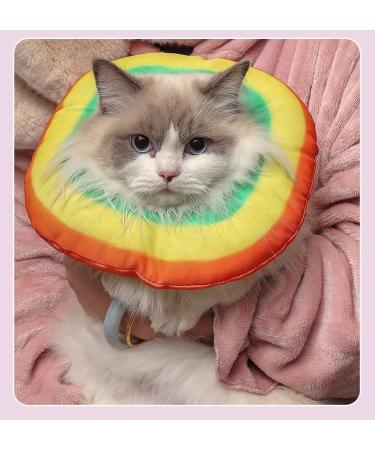 Yanmucy Adjustable Cat Recovery Collar - Soft Cone After Surgery - Small - Buy Online on GoSupps.com
