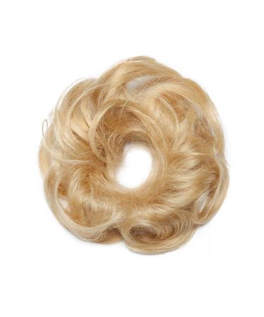 100% Human Hair Tie - Smooth Hair Parting & Updos | 23g Bleach Blonde 613# - Buy Online on GoSupps.com