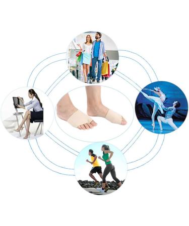 Pair Toe Separator Socks | Hallux Valgus Corrector & Bunion Splint Night Support for Hammer Toe & Overlapping Toes (Size S) - Buy Online on GoSupps.com