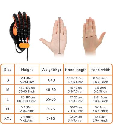 Rehabilitation Robot Gloves for Stroke Recovery - Finger Exerciser for Hand Function - Large Left Hand - Buy Online on GoSupps.com