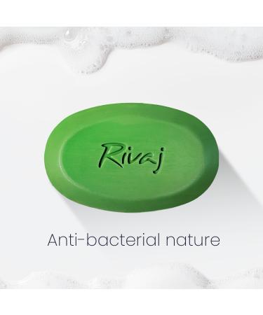 Rivaj Neem Soap 100g. made with Natural extracts that purifies & cleanses your skin. Its anti-bacterial nature kills all the germs making the skin healthy & acne free. - Buy Online on GoSupps.com