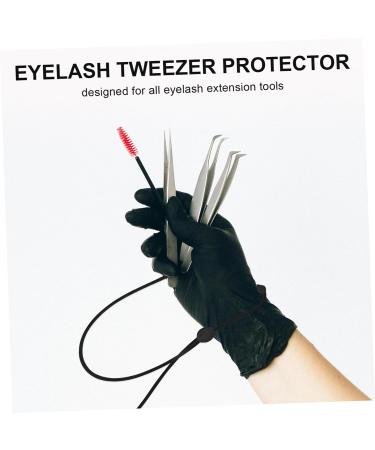 PLAFOPE Eyelash Tweezers Wristbands Wrist Bands Wrist Strap Lash Tweezers Holder Lash Tweezer Wristband Eyelash Separator Tool Lash Applicator Holder Eyelash Tweezer Protector 26.00X1.00X0.50CM - Buy Online on GoSupps.com