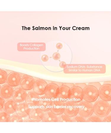 glowiest EFFORTLESS GLOW PDRN + Spicule Cream I Daily Face Moisturizer I Premium Salmon PDRN I Recovery & Moisture with Niacinamide PDRN & Spicule l Korean Skin Care for All Skin Types - Buy Online on GoSupps.com
