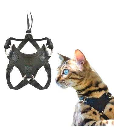 Cat Harness and Leash - Escape Proof, Choke Free, Lightweight OutdoorBengal - Vest + Lead for Walking Cats & Kittens