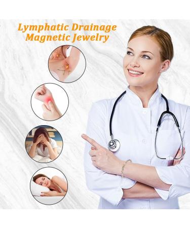 Cigmag Lymphatic Drainage Copper Bracelet for Women | 99% Pure Copper Magnetic Bracelet with Ultra Strength Magnet | Adjustable Brazaletes Cuff Bangle | Grape Tricolour | 2 Magnets - Buy Online on GoSupps.com