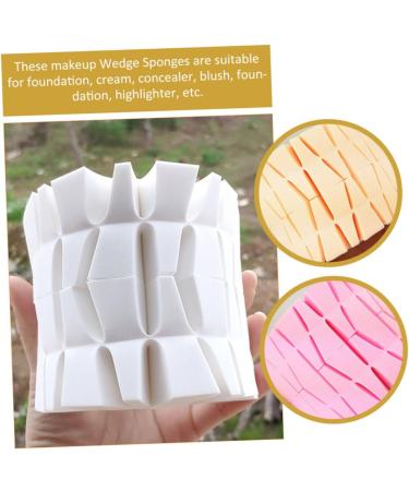 Angoily 3 Triangle Puff Triangle Powder Puff Face Makeup Foundation Facial Tools Face Puff Esponjas Para Maquillaje Creams Hydrophilic Polyurethane Matcha Miss Loose Powder Puff - Buy Online on GoSupps.com