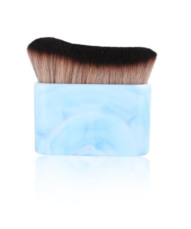 Self Tanning Brush Sunscreen Brush Applicator Foundation Body Makeup Brushes Self Tanner Tan Brush for Body Face (Watercolor Blue)