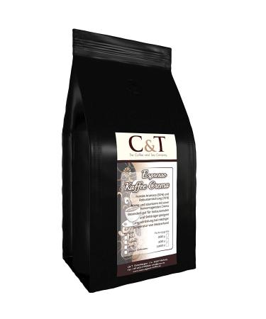 Espresso Cafe Crema - 1000g (ground) - Low Acid - Soft & Fresh Roasted