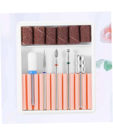 POPETPOP 1 Set Manicure Drill Bits Electric File for Nails Drill Bits for Nails Sturdy Drill Bits Nail Art Equipment Rechargeable Nail File Nail Drill Bits Manicure Tools Pink Ceramics 6.5x5.5cm Pink - Buy Online on GoSupps.com