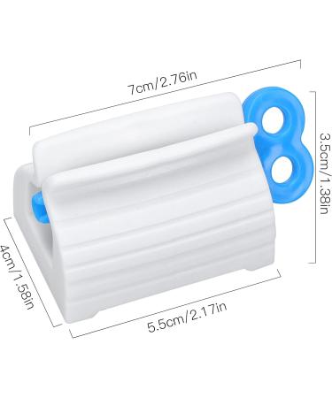 Buy Civilian Toothpaste Tube Squeezer 3 Piece Set with Colored Tube Key & Holder | Bathroom Kitchen Bedroom Organizer - Buy Online on GoSupps.com