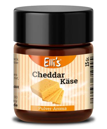 Ellis flavors cheddar cheese powder food aroma |Vegan and low in calories |For food and drinks such as baking and cooking10 g