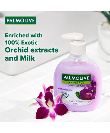 Palmolive Natural Liquid Hand Wash Black Orchid & milk 250ml - Buy Online on GoSupps.com