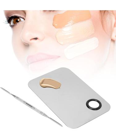 Makeup mixing palette mixing palette Convenient Easy to clean To fall with spatula for mixing Liquid foundation Lipstick oil paint - Buy Online on GoSupps.com