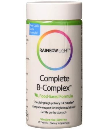 Rainbow Light Complete B-Complex Food Based Formula 90 Tablets - Buy Online on GoSupps.com