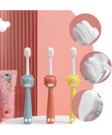 Magiclulu 12-Pack Children's Toothbrushes - Ergonomic & Portable Manual Toothbrushes for Kids | Travel-Friendly - Buy Online on GoSupps.com