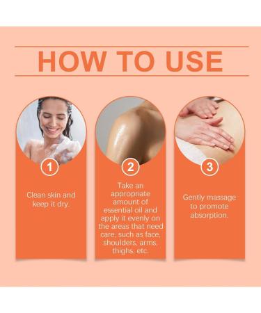 Carrot Oil For Lightening Dark Skin Nourishing Face And Body Moisturizer Natural Organic Carrot Whitening Skin Care Essential Oil Soothing Firm Body Relaxing Mood Massage Serum Oil - Buy Online on GoSupps.com