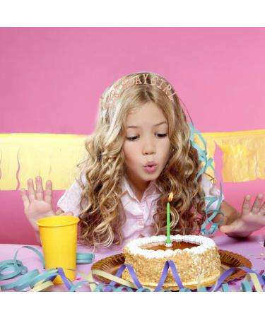 Rose Gold Birthday Girl Headband - Princess Tiara for Women & Girls - Happy Birthday Accessories - Buy Online on GoSupps.com
