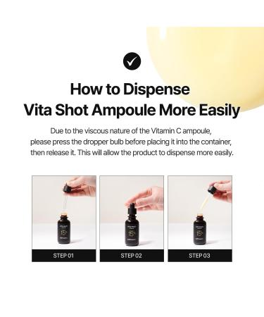 Cell Fusion C Toning C Vita Shot Ampoule, Brightening Vitamin C Serum for Face with Spicules, Zero Dark Spots & Glow Serum for Sensitive Skin, 20g / 0.7 oz. - Buy Online on GoSupps.com
