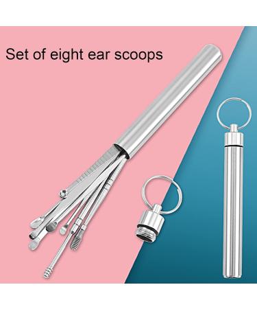 YOXIER Ear Wax Remover Effective Safe Universal Energy-saving Earpick Kit Ear Care Tool Multi - Buy Online on GoSupps.com