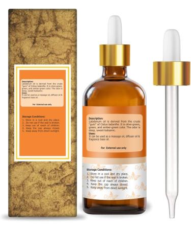 Crysalis Labdanum Pure Essential Oil (Cistus ladaniferus) Steam Distilled Essential Oil - 100ml Labdanum 100 ml (Pack of 1) - Buy Online on GoSupps.com