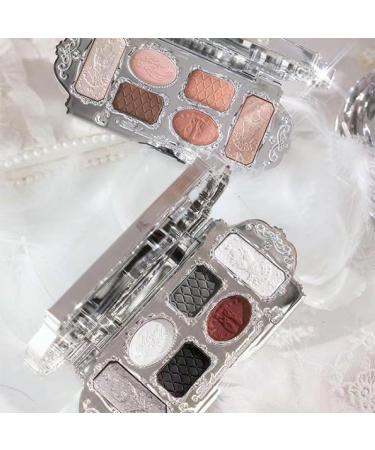 New Swan Ballet Eyeshadow Swan Ballet Series 6 Color Eyeshadow Palette Shimmer Matte Eyeshadow Palette. (white) - Buy Online on GoSupps.com