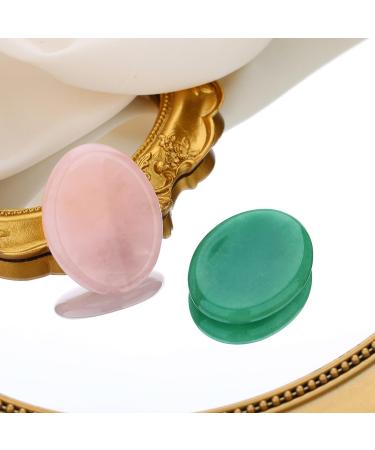 Shop Rose Quartz Thumb Stone - Healing Crystals for Stress Relief & Energy Balancing | International Shipping Available - Buy Online on GoSupps.com