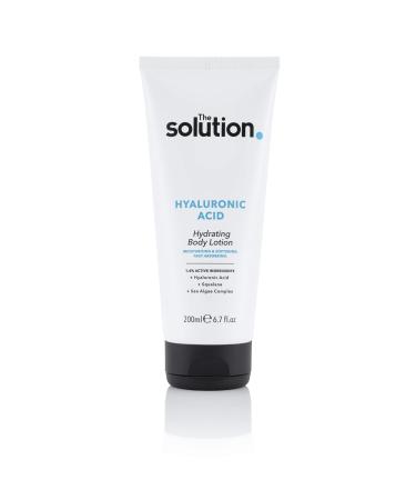 The Solution Hyaluronic Acid Hydrating Body Lotion 200ml Almond 200 ml (Pack of 1)