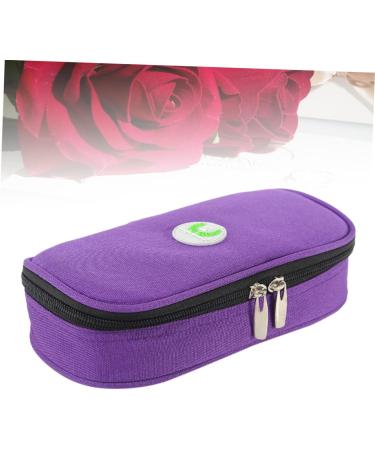 PLAFOPE Cooler Box Travel Cooler Purple Insulin Storage Cooler Insulin Storage Bag Insulin Storage Container Insulated Bag Ice Bag Freezer Super High Travel Bag Purple Medium - Buy Online on GoSupps.com