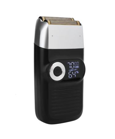 Double Foil Rechargeable Electric Razor Electric Shavers for Men Low Noise Powerful Electric Foil and Bald Shavers Beard Trimmer for Close Smooth Shaving