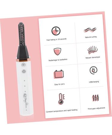 Healeved Eyelash Curler Beauty Tool Portable Eyelash Dot Makeup Tool 14.5X2.2X2.2CM - Buy Online on GoSupps.com