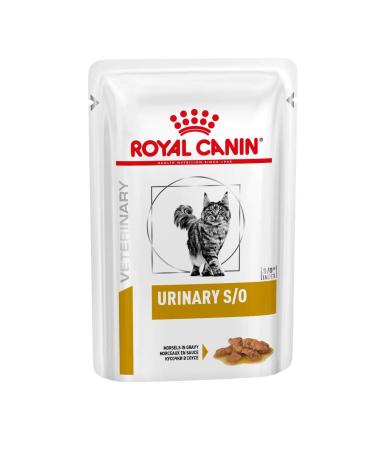 ROYAL CANIN Veterinary Urinary S/O | 12 x 85 g | Complete Dietetic Food for Cats | for the Dissolution of Urinary S/O Stones