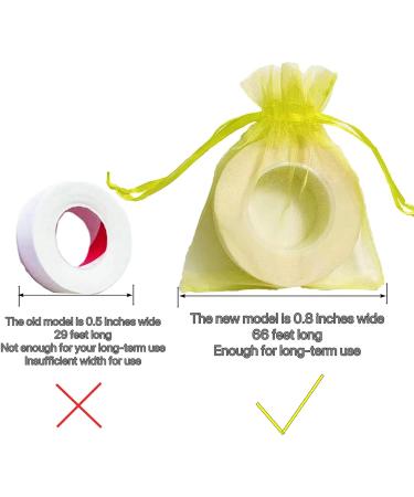 Buy Mascara Tape & Eyelash Extension Tape - Yellow | Best Quality International Shipping - Buy Online on GoSupps.com