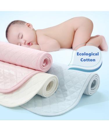 Alumuk Baby Waterproof Matt - Ecological Cotton Breathable & Washable - 3 Pack (35x45 cm) - Infant Comfort & Protection - Buy Online on GoSupps.com
