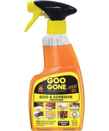 Goo Gone Original Spray Gel Single 12oz Bottle 12 Fl Oz (3) - Buy Online on GoSupps.com