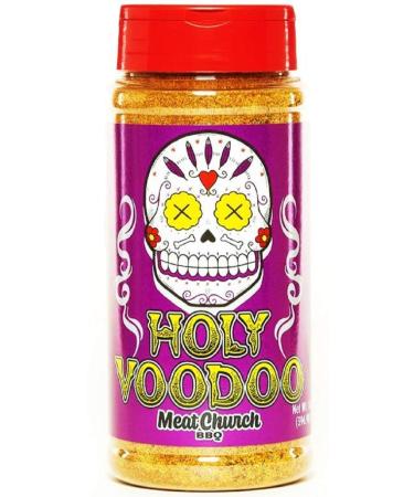Meat Church BBQ Rub Combo - Holy Gospel and VooDoo (14oz) - Gluten Free for Meat & Vegetables - Buy Online on GoSupps.com