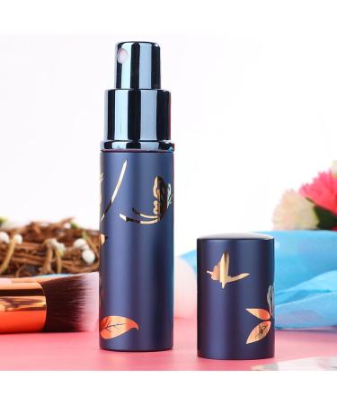 Verdant Touch Perfume Spray Bottle Portable Perfume Bottle Aluminum Atomizer Spray 10ml (Blue) - Buy Online on GoSupps.com