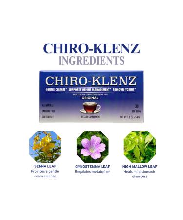 Chiro-Klenz Tea Original 60 tea bags - Buy Online on GoSupps.com
