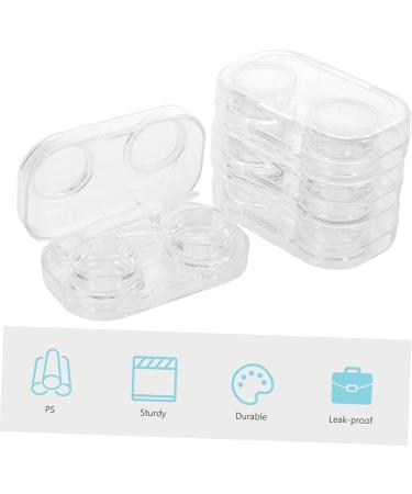 16-Piece Contact Lens Container Organizer | Travel Cases for Lenses & Glasses | Homsfou Portable Cosmetic Lens Box - Buy Online on GoSupps.com