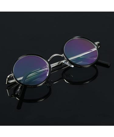 Buy Retro Round Resin Reading Glasses for Men & Women - Lightweight Magnifying Presbyopic Glasses (1.0-3.5) - Relieve Eye Fatigue - Buy Online on GoSupps.com