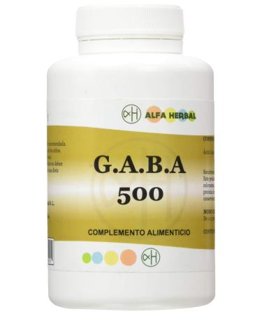 ALFAHERBAL GABA 500mg. 120cap. g lules qui facilitent la suppl mentation quotidienne bo te de 120 g lules recommand en compl ment d une alimentation quilibr e et facilite la prise en charge de v