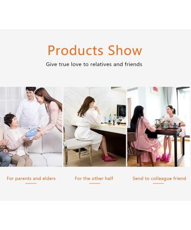 Portable Hook-Type Foot Massage Shoes for Blood Circulation - Pink - Buy Online on GoSupps.com